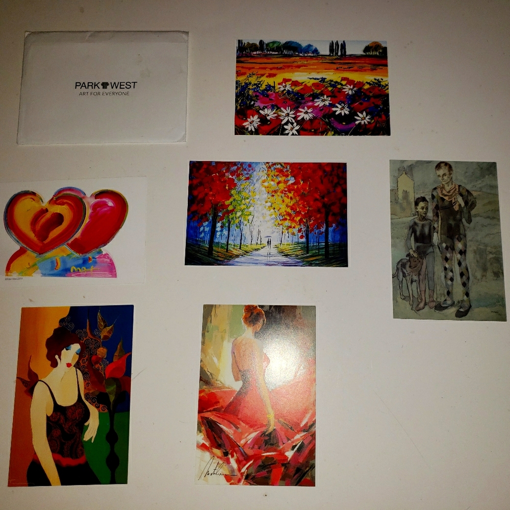 Park west photo postcards